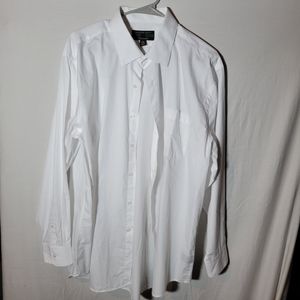2/$12 NWOT White Mens Dress Shirt